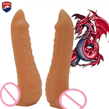 MLSice Animal Dildo Hobotnice Leg Design Dragon Penis jedinstveni fetiš umjetni kurac u analnom analni čep seks igračke Prostata za žene i muškarce