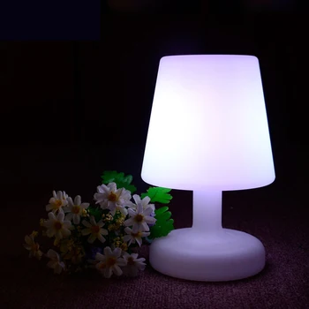 Punjiva led stol lampe vodootporan IP65 bar Party Home Decor Lighting RGB šarene led noćno svjetlo s daljinskim upravljanjem