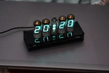 IV11 VFDS Clock 4-bitni fluorescentna svjetiljka tehnologiji ploča Vintage sat
