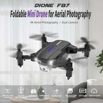 F87 RC Mini Drone 4K HD Dual Camera pro aerial photography WIFI FPV sklopivi квадрокоптер Visina zadržavanje igračke