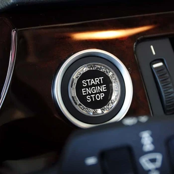 Ključni prekidač Start Stop gumb umjetni kristal za BMW 3 E90 Serije E90 E91 E šasije
