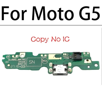 20 kom./lot, novi Motorola Moto G5 USB punjač za punjenje priključna stanica luka ploče priključak priključak pcb fleksibilan kabel s mikrofonom mikrofon