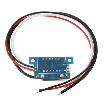 Digitalni mini ampermetar ampermetar pokazatelj snage LED Crveno 0-5A ploča mjerač