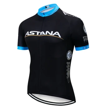 Pro team 2020 Astana kvalitetna muška biciklistička Majica Quick-Dry Summer Odjeca Cycle Shirt Ropa Ciclismo MTB biciklističke Majice