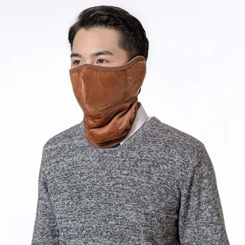 XEONGKVI korejski Crystal baršun zaštite lica uha vrata šal slušalice povezale zima topla moda ljubitelje marama za žene i muškarce