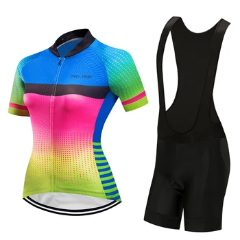 Besplatna dostava ženski cestovni bicikl odjeća ljeto startni kratke hlače 2021 Biciklizam Dres skup MTB kit ženski bicikl odjeća sportska odijelo haljina
