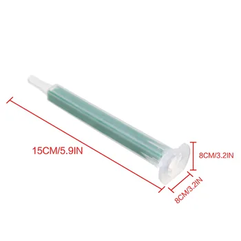 50шт plastična smola statički mikser mlaznice F6-16 miješanje mlaznice skup 83 mm dužina za DuoPack epoksidnih smola