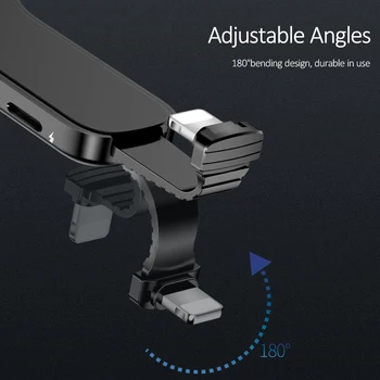 USAMS 2 in 1 Lightning to 3.5 mm adapter za iPhone 7 OTG adapter audio adapter držač telefona za iPhone punjač adapter mini OTG