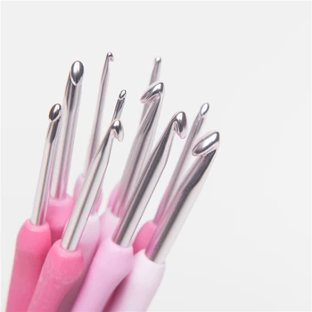 Japan tulipana Ter/tel kukica za kukičanje pink olovka smole igle za pletenje izvorne autentične uvezene iz Japana 0.4-6.5 mm