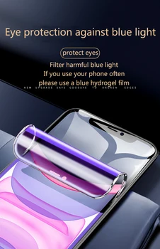 Za IPhone 12 Mini Hydrogel Film SE 2020 Screen Protector 6S 8Plus 7 Plus HD meka zaštitna folija za iPhone Pro 11 X XS XR Max