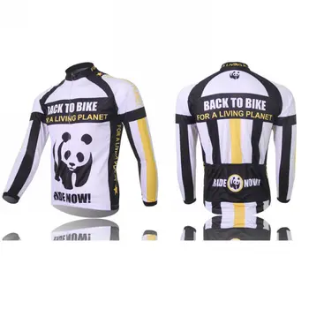 Xintown muška Panda dugi rukav Biciklizam odjeća jesen Biciklizam Dres prozračni bicikl Dres bicikl sportska odjeća Ropa Ciclismo