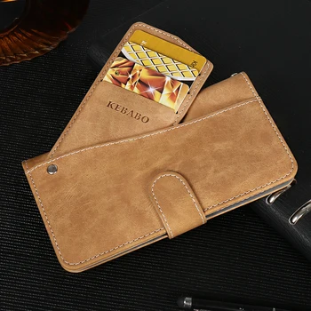 Novi Dizajn! Prestigio MultiPhone 7600 DUO Case luksuzni novčanik i starinski kožna flip torbica za telefon zaštitni poklopac utora za kartice
