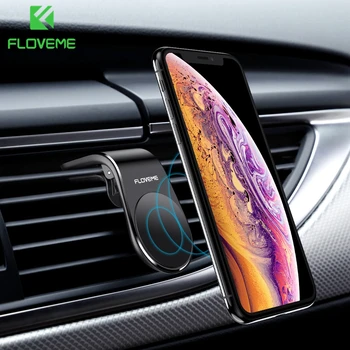 FLOVEME magnetski auto držač telefona za telefon u automobilu oduška stalak za iPhone 7 8 X X X X X Samsung Magnet držač mobilnog telefona