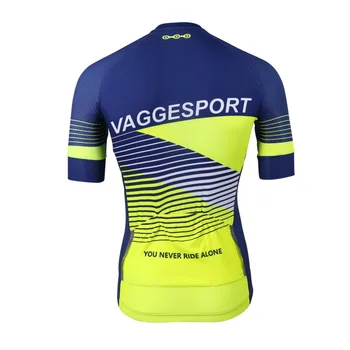 Plava Svijetla Popularna Ljetna Biciklistička Odjeća Fluorescencija Žuta Utrkujući Biciklistička Majica Neon International Ciclismo Men Bike Jersey Kits