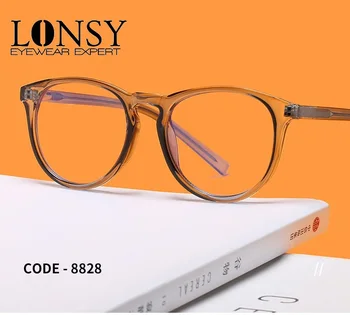 LONSY retro klasični anti-plavo svjetlo naočale za čitanje Muškarci Žene naočale presbyopia moda cijele transparentno optički naočale