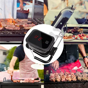 Inkbird IBT-2X led zaslon oprema za roštilj meso termometar besplatna aplikacija za Utakmicu s IOS i Android s hranom sonda izborno za osam hrane