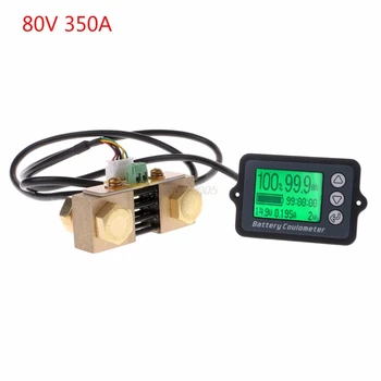 80V 350A TK15 Precision Battery Tester for LiFePO Coulomb Counter LCD Coulometer Tester Tools June Whosale&DropShip