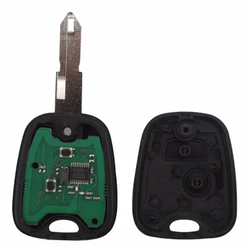 Jingyuqin 2 button Remote Key Shell Fob Za PEUGEOT 206 433MHZ Car Ključ cover With PCF7961 Transponder Chip/NE73 Blade