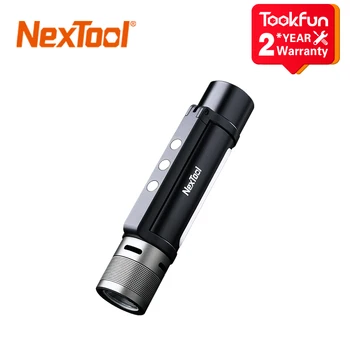 Novi Nextool svjetiljku NexTool Strong Light Zoom LED prijenosni bicikl vanjski baklja visoka decibela zumer SOS bljesak svjetlosti power Bank