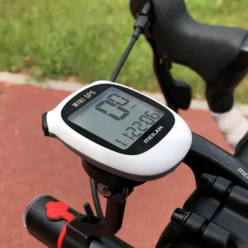 Meilan M3 GPS bicikl računalo bicikl brzinomjer, GPS brzina visina DST vrijeme vožnje bežični vodootporan Biciklizam računalo