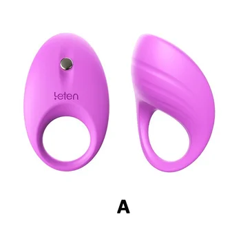 Parovi Seks-igračka za odrasle soft vibrira muški kašnjenje prsten klitoris vibrator par seks-pomoć igračke SN-Hot