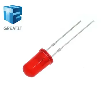GREATZT 1000pcs 5mm led white/blue/red/yellow/green light bulbs / 5MM White Color LED emitting diode F5mm White LED