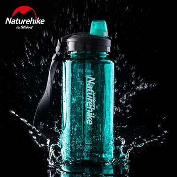 Naturehike 750 ml / 1000 ml Sportska boca za vodu su plastične vanjski kamp planinarenje teretana bicikl boca FDA standard