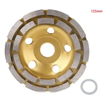 1pc 100 mm/115mm/125mm/150mm/180mm Diamond brušenje krug disk čaša oblik brusilica šalica beton, granit, kamen za brušenje alata
