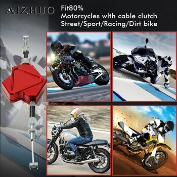 Motocikl CNC aluminijska trik polugu spojke jednostavno izvlačenje kabliranje za Kawasaki KX250F KX 250F KX250 F 2004 2005 2006-2018