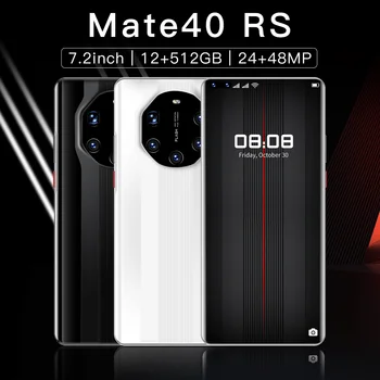 Globalna verzija Mate40 RS smartphone 7,2 cm Android 10 Deca Core 5800mAh 12GB 512GB 4G LTE 5G mreža GPS WiFi mobilni telefon