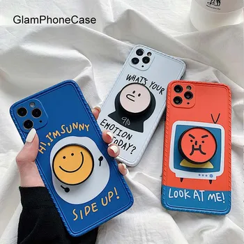 GlamPhoneCase smiješan izraz telefon torbica za iPhoneSE 2 11Pro / Max X XS Max XR Mekana silikonska torbica za iPhone11 7 8Plus Case