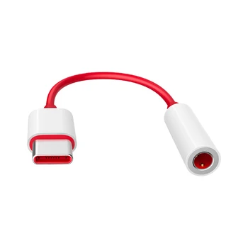 Originalni Oneplus priključak za slušalice, adapter Type-C do 3,5 mm kabel za slušalice pretvarač za OnePlus 6T 7 7Pro 7T 7T Pro 8 8Pro