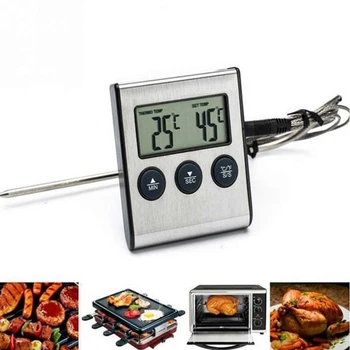 Domaća kuhinja termometre digitalne sonde pećnica i meso termometar brojilo za roštilj mesna hrana kuhanje termometar