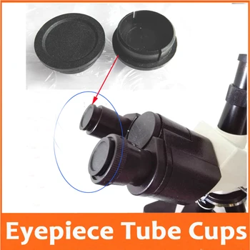 2 komada plastike пылезащитная poklopac za okular mikroskopa cijev prašinu šalice za biološku стереомикроскопа objektiv 23,2 mm 30 mm