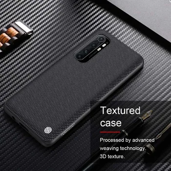Za Xiaomi Mi Note 10 Lite Case Nillkin 3D текстурированное pleter нейлонового vlakana zaštitna stražnji poklopac RAČUNALA da Mi Note 10 Lite Case