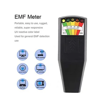 EMF metar elektromagnetsko polje detektor zračenja prijenosni digitalni LCD dozimetar tester K2 duh metar EMF detektor
