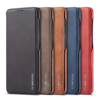 Luksuzni flip kožni novčanik poslovne stare knjige Dizajn omota za Samsung Galaxy A51 A71 A11 A31 A41 torbica za telefon KS0693