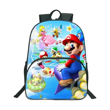 2019 lijep Super Mario ruksak djeca dječaci djevojčice ruksak moda najpopularniji predložak ruksak lijep ruksak za mlade