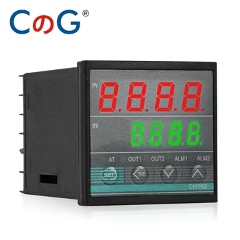 CH Multy Input K E J PT100 dvostruki izlaz SSR releja AC 220V digitalni termostat intelektualni digitalni PID regulator temperature
