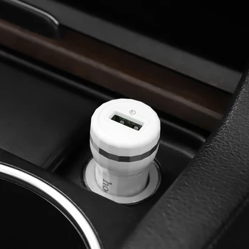 HOCO Mini Quick Charge 3.0 Car Charger 18W Fast QC 3.0 USB auto punjači za mobilne telefone Xiaomi Samsung S9 Huawei u automobilu
