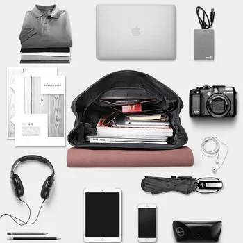 Padieoe muškarci ruksak bookbag muška torba od prave kože luksuzni fakultet back pack moda vodootporan putovanja prtljaga torba za laptop