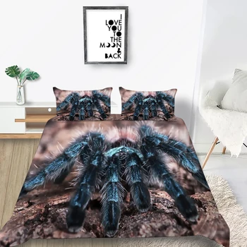 3D mreža ispis duvet pokriva deka skup jastuk pokriva Shams komplet posteljinu Kralj Kraljica full single tekstila za domaćinstvo