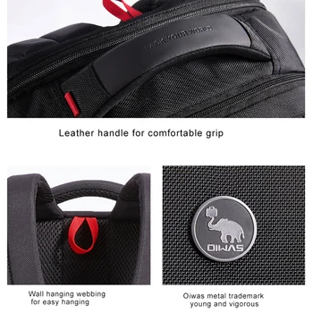 Oiwas Large Capacity 15.6 inch Men Women 's Multi-function' Laptop Backpack Business Leisure Travel školske torbe ruksak Mochila