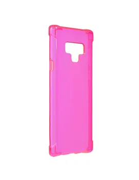 Pink fluorescentno prozirna silikonska torbica za Samsung Galaxy Note 9