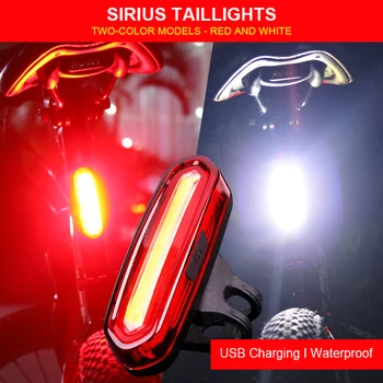 USB bicikl stražnja svjetla punjive dugo svjetlo lumena LED Biciklizam snažan upozorenje smart security dugo svjetlo pribor za bicikle