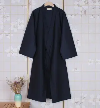 Japanski kimono pidžama haljine samuraj muška odjeća odjeća za spavanje Proljeće