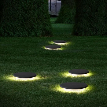 LED travnjak lampa vrt krajolik ukras rasvjeta žarulje vanjski vodootporan IP65 travnjak svjetlo ground lampa aluminij AC90-260V