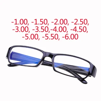1.0 to -6.0 kratkovidnost naočale 2018 Vruće Muškarci Žene pokrivaju антирадиационные leće recept optički rimless za naočale