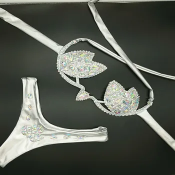 2020 Dijamant kupanje gorski kristal bikini se vruće jednobojnu kupaći kostim popularne ljetne seksi žene plaža odjeća biquini