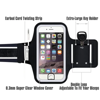 Oppselve vodootporan teretana sport trčanje povez za iPhone 7 12 5S 5C SE 6 6s 8 Plus X XS Max XR torbica za telefon Držač trake